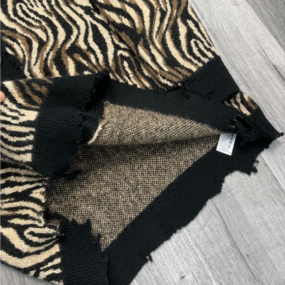Zara Distressed Knit Cardigan (M) - Picture 5 of 5